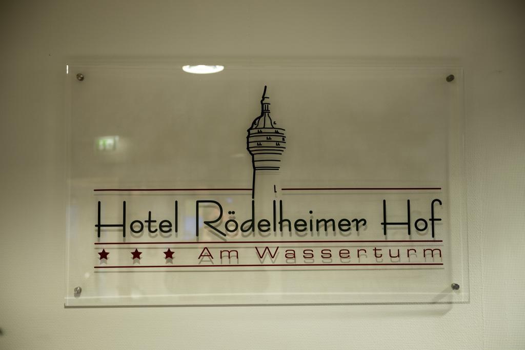 Hotel Roedelheimer Hof - Am Wasserturm Frankfurt am Main ภายนอก รูปภาพ